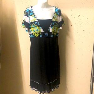 EUC Frank Lyman Stretch Jersey Dress
